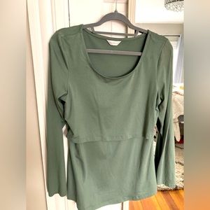 Kindred Bravely Long Sleeve Nursing Top